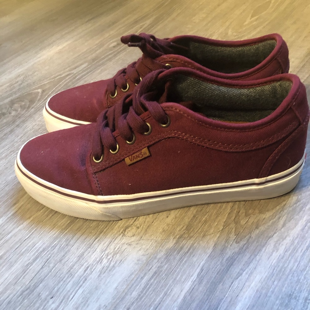 $15/Red Vans Shoes